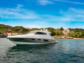 Riviera 6000 sport yacht makes her Queensland premiere