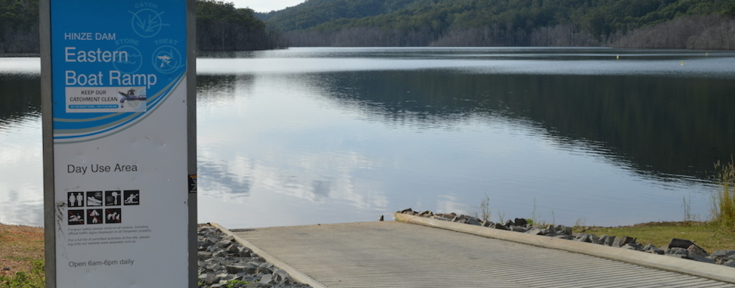 Improvements at Hinze Dam