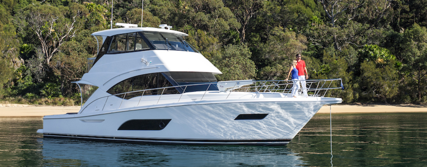 Riviera’s new 57 Enclosed Flybridge is the embodiment of innovation