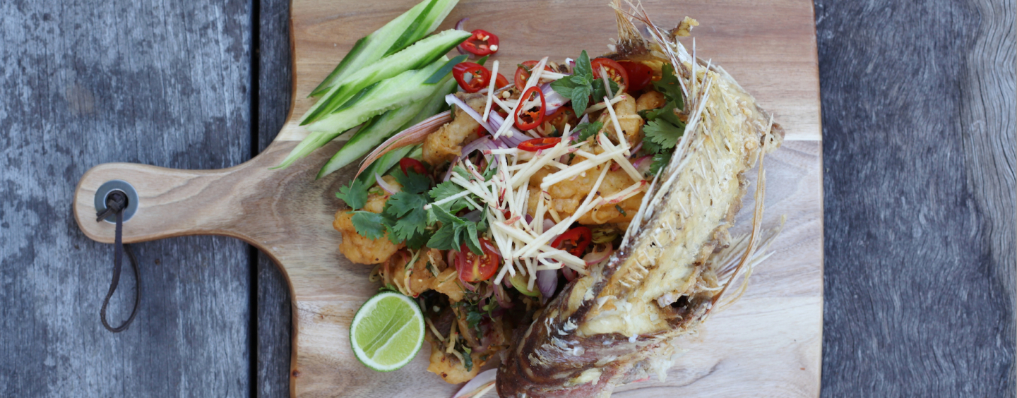 Thai-style Fish Salad