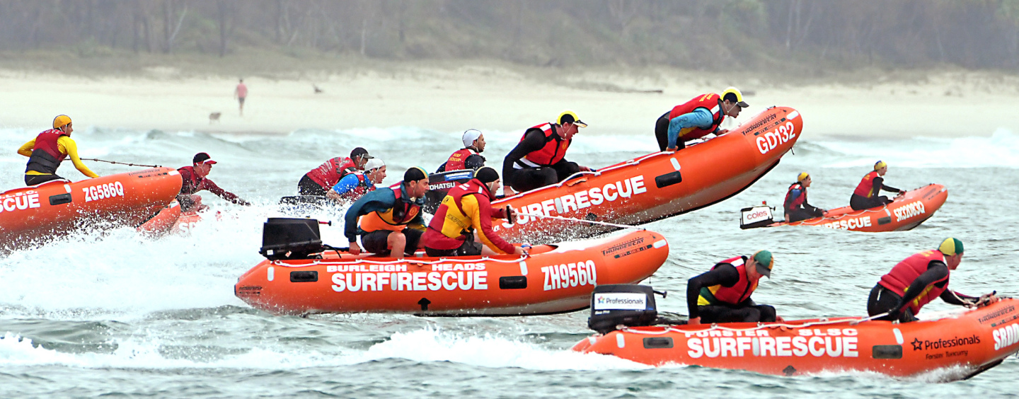 North Burleigh: Inflatable Rescue Boat Champs