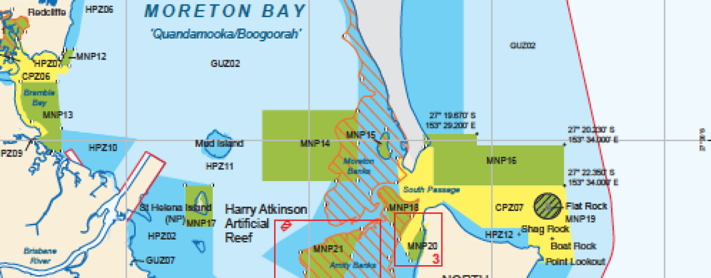 Know The Zones: Moreton Bay Marine Park