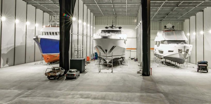 SUPERCHARGED BOATYARD PUSHING THE BOATS OUT