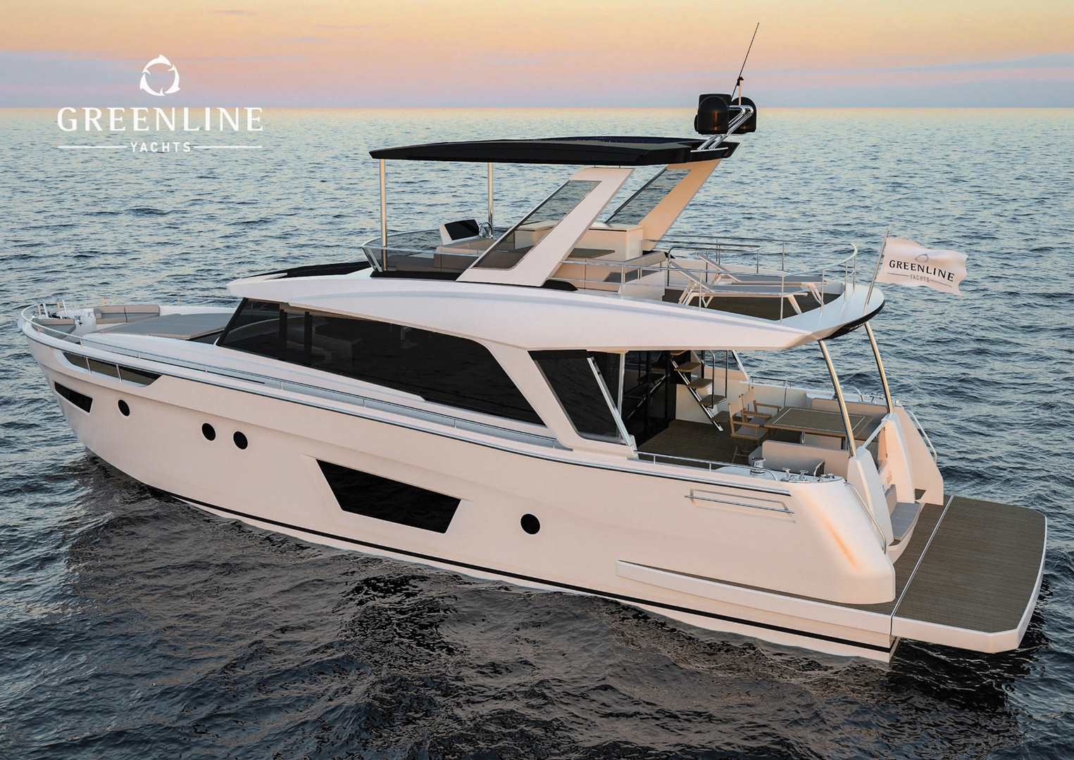 greenline 58 fly hybrid yacht