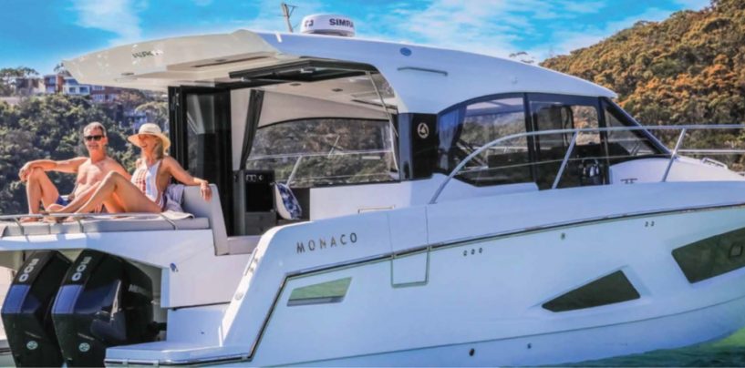 MONACO 110 SPORTS – TWIN OUTBOARD POWERED FAMILY CRUISER