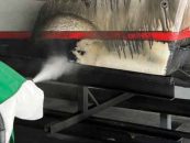 DUSTLESS BLASTING FOR BOAT HULLS