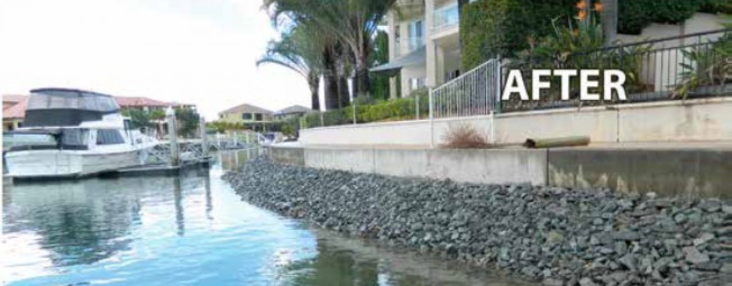 Alan Davis Specialist in ….. REVETMENT WALL CONSTRUCTION & REPAIR