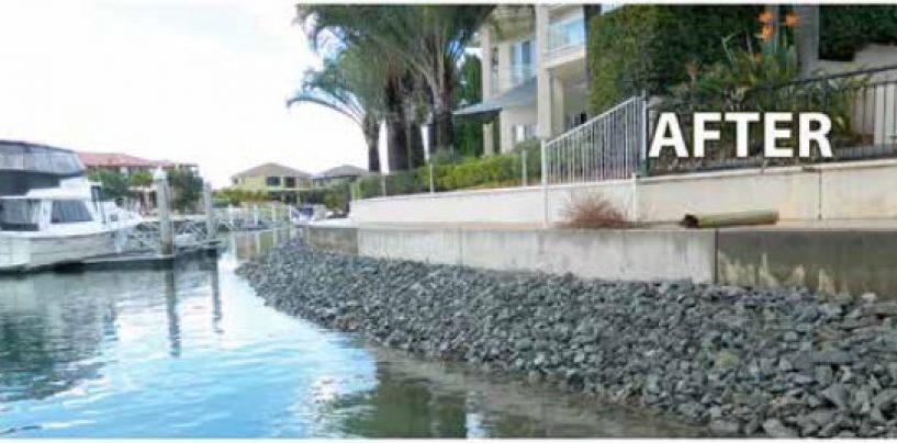 Alan Davis Specialist in ….. REVETMENT WALL CONSTRUCTION & REPAIR