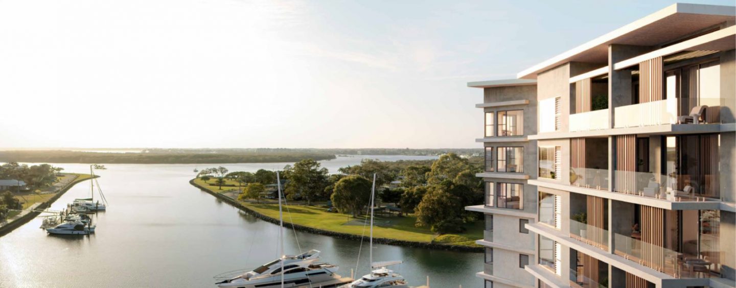 LAST AND BEST WATERFRONT APARTMENTS STAKE YOUR APARTMENT AND MARINA BERTH NOW!