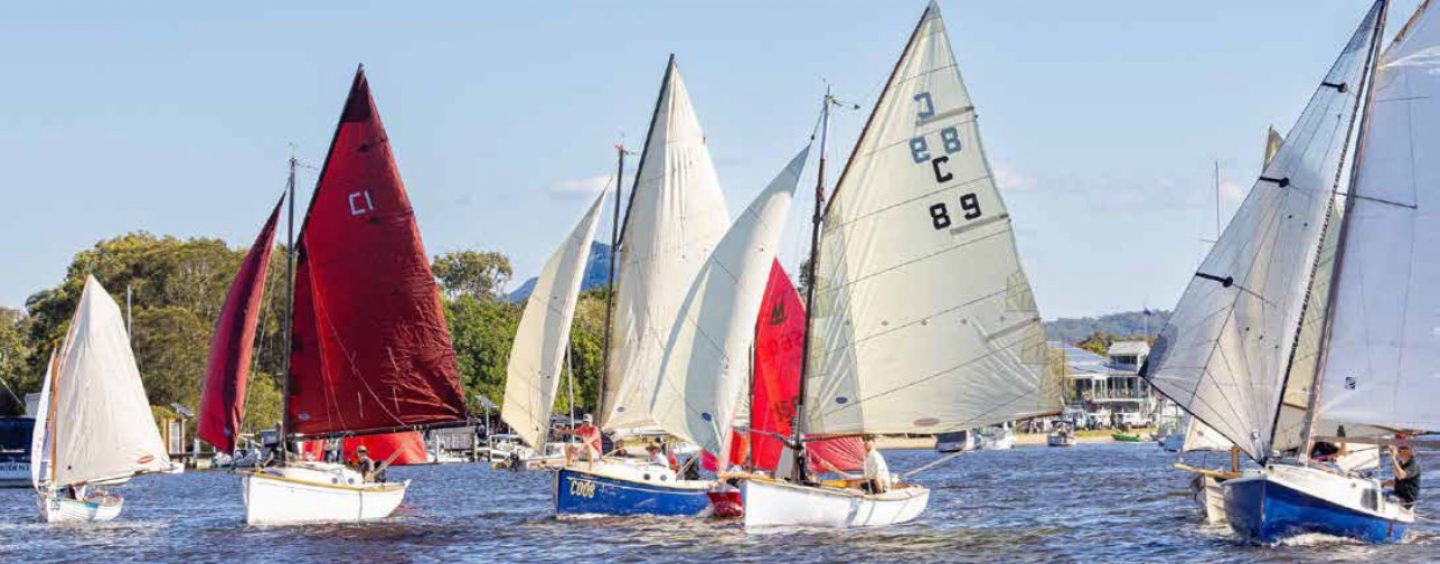 2024 Noosa Gaff Regatta – Light Winds Highlight Superior Design