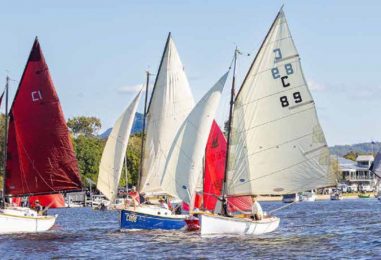 2024 Noosa Gaff Regatta – Light Winds Highlight Superior Design