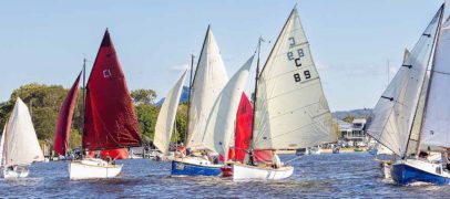 2024 Noosa Gaff Regatta – Light Winds Highlight Superior Design